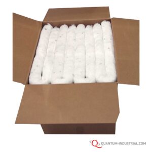 Quantum-Industrial-3-in.-x-4-White-Absorbent-Sock-40-Case