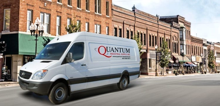 Quantum-Industrial-Supply-Flint-MI-truck-city-street