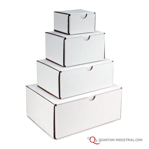 7X2X2 WHITE CORRUGATED MAILERS MANY SIZES SHIPPING PACKING BOXES MAILERS BOX