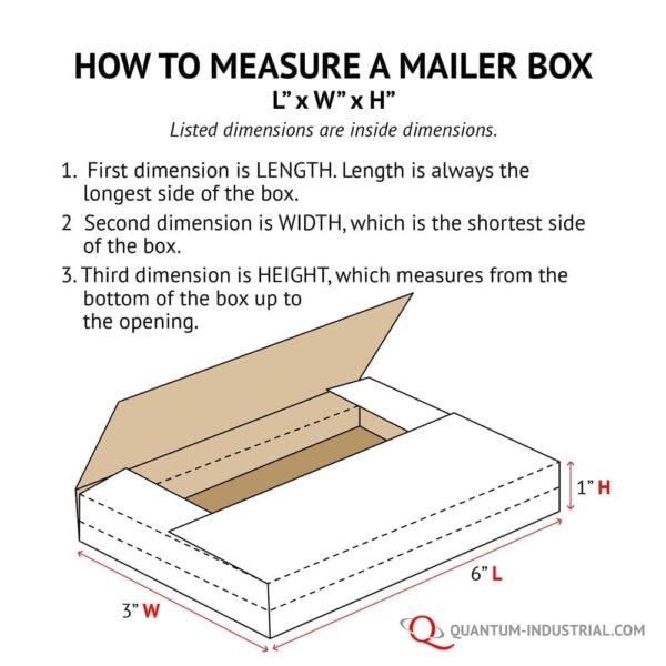 Easy-Fold-Mailer-measurement-graphics-Quantum-Industrial-Supply-Flint-MI