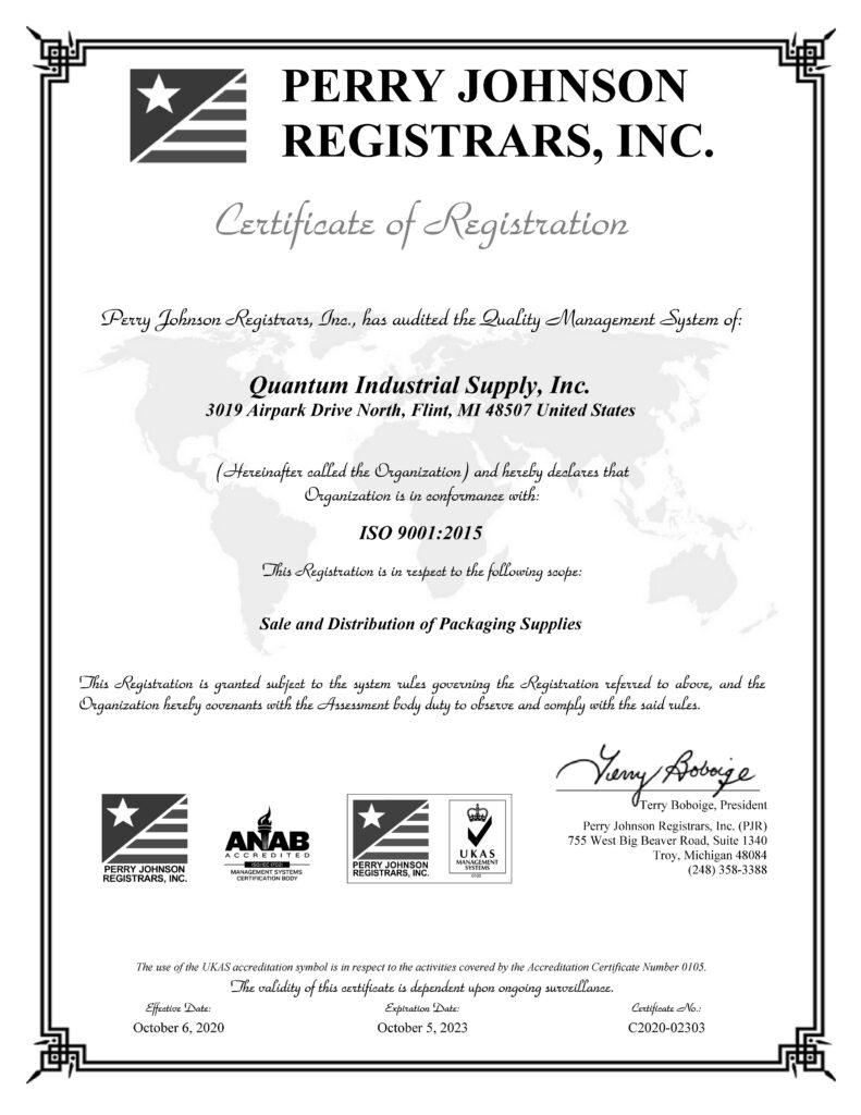 ISO 9001:21015 Certification
