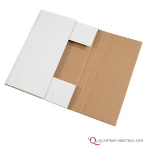 White Easy Fold Mailers