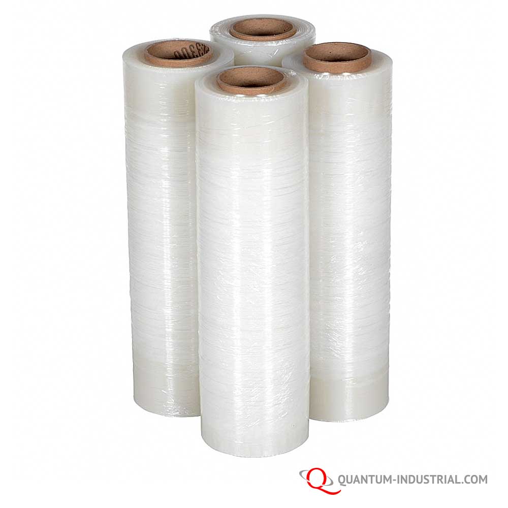 Clear hand stretch wrap