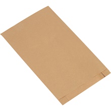 Paper Merchandise Bags Kraft Gusseted