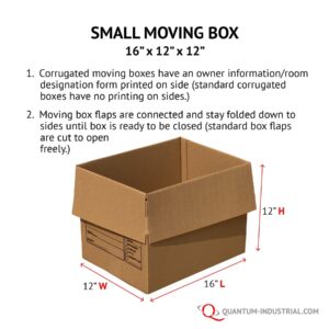 Printed Moving Boxes