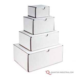 White Corrugated Mailers